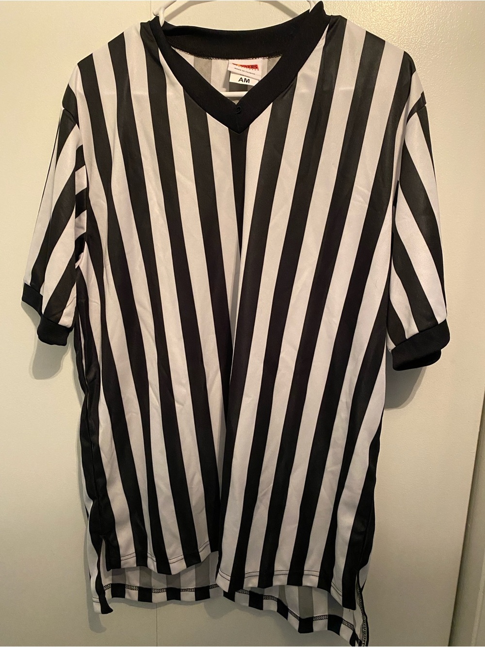 Referee Black & White Striped Women’s Shirt